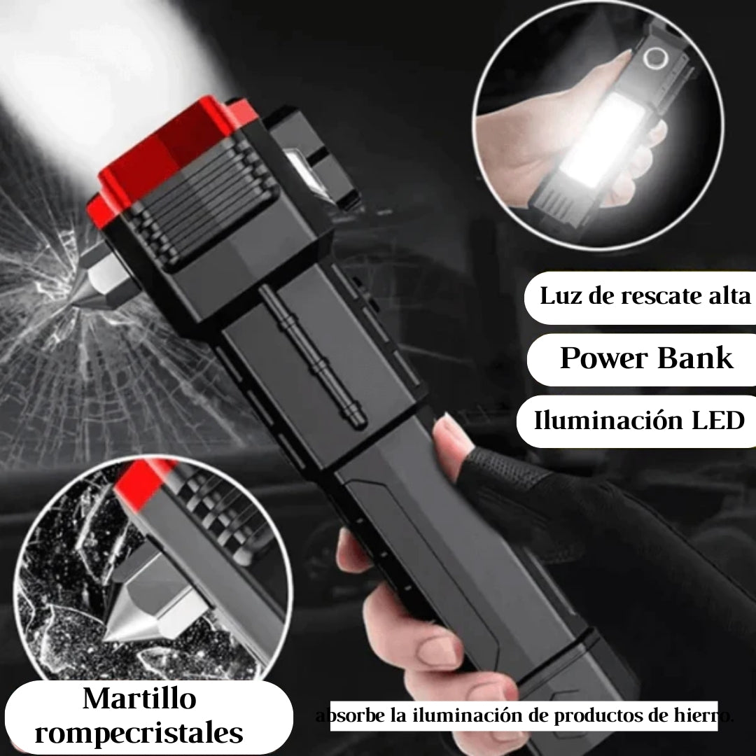 Linterna táctica indestructible 4 en 1 Ultra Power + ENVÍO GRATIS